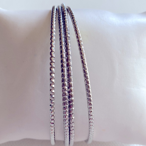 RJ Graziano CN Bangle Bracelets, Set of 7,  8” inside measurement - Picture 4 of 9